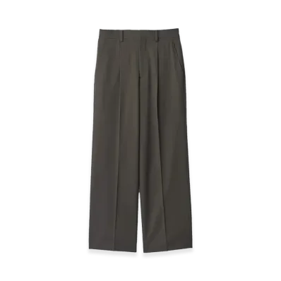 ssstein Straight Trousers "Grey Khaki"