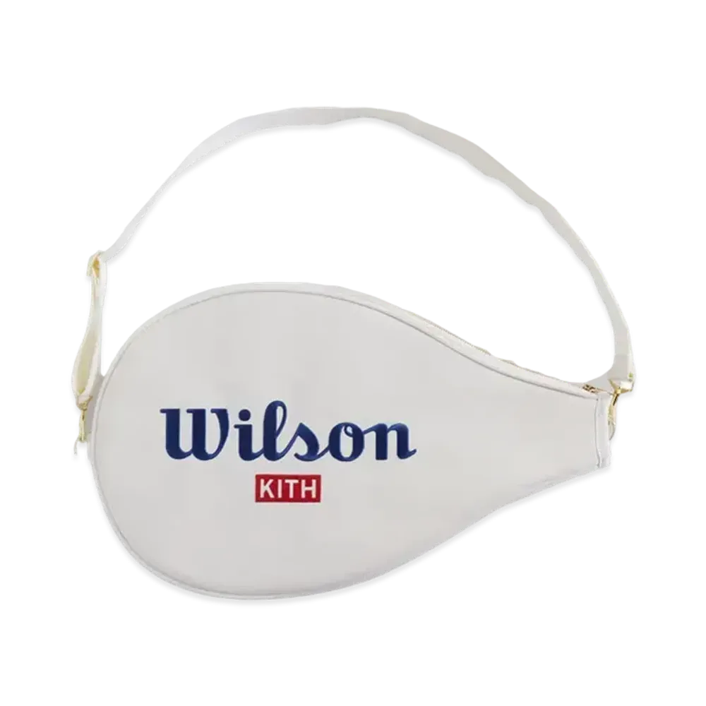 Kith x Wilson Retro Racket Cover "White Alyssum"
