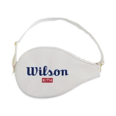 Kith x Wilson Retro Racket Cover "White Alyssum"