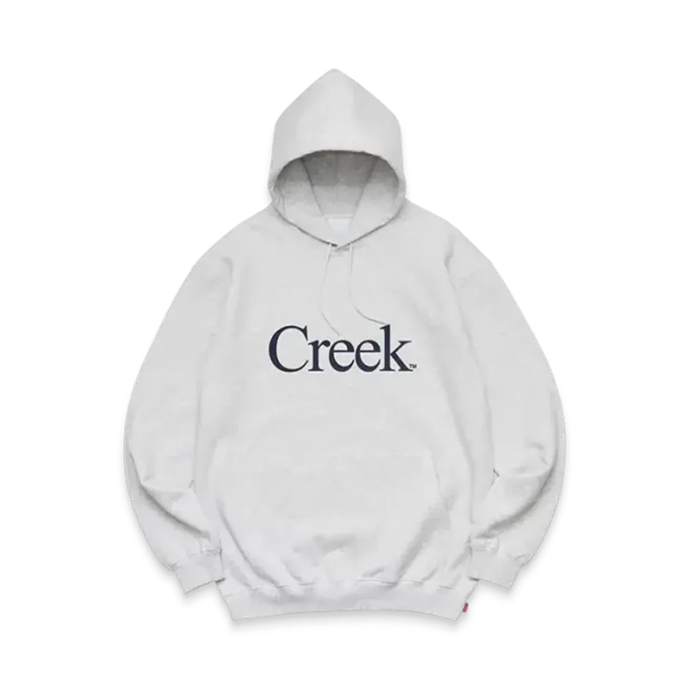Creek Angler's Device x WHIMSY Logo Hoodie "Grey"
