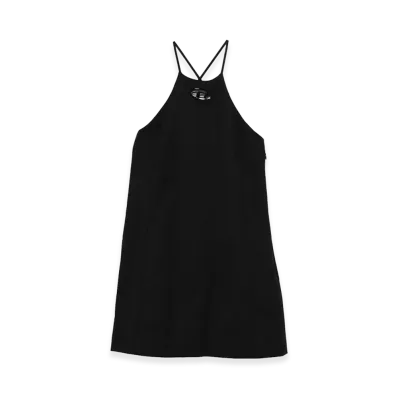 Diesel Women's Stretch Twill Mini Dress "Black"