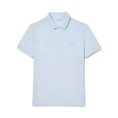 LACOSTE Regular Fit Stretch Paris Polo Shirt "Light Blue"