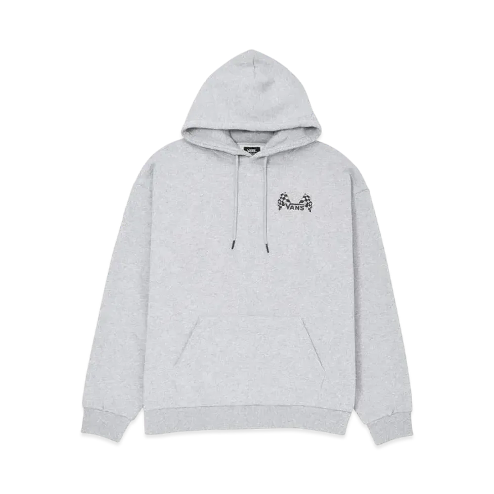 VANS Checker Flags Hoodie Sweat "Heather Gray"