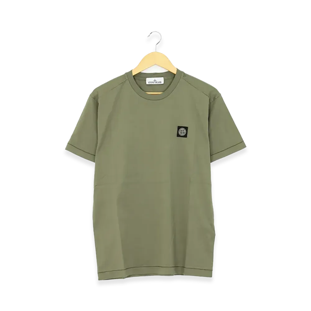 Stone Island 60/2 Cotton Jersey Short Sleeve T-Shirt "Military Green"