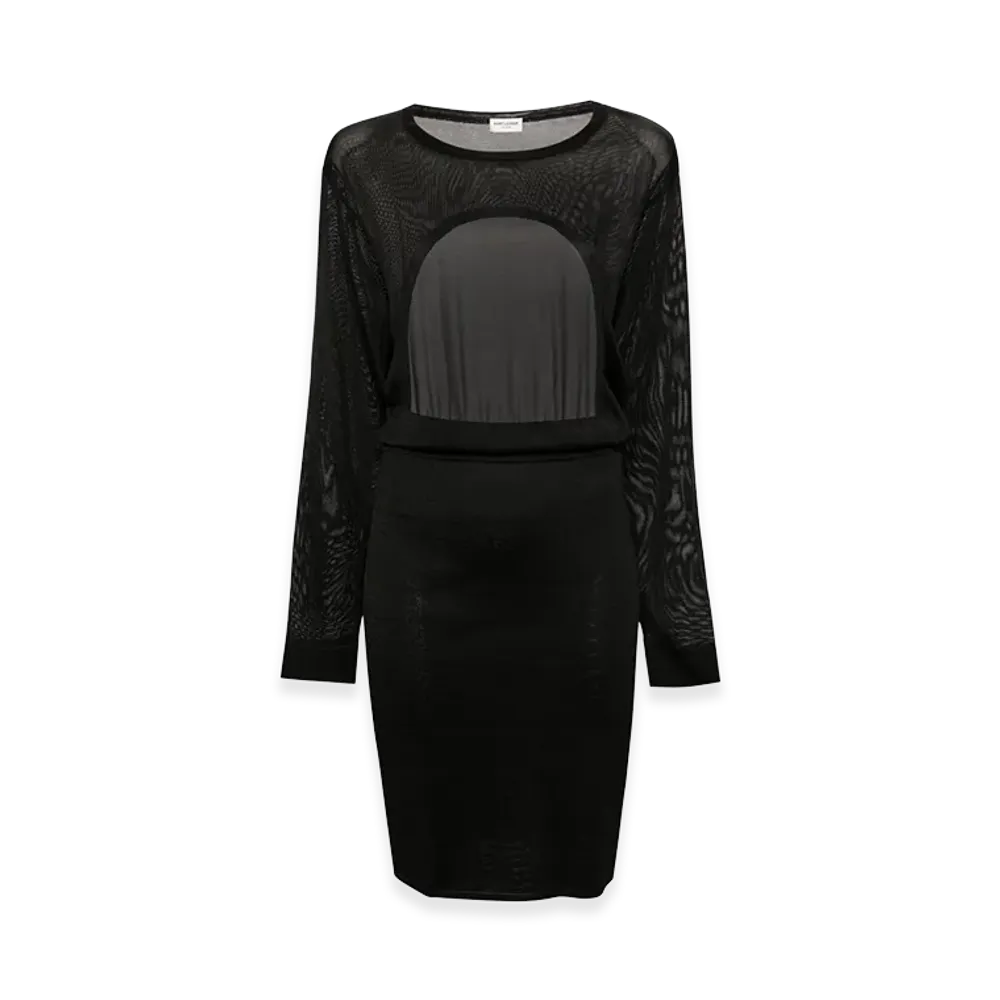 Saint Laurent Women's Dresses "Black"