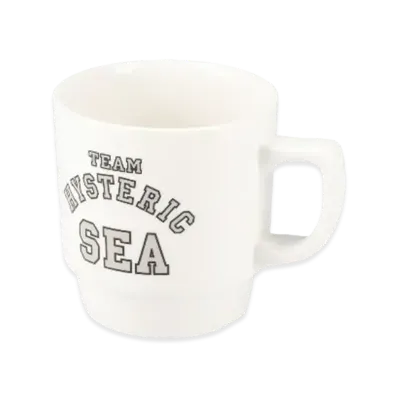 WIND AND SEA x HYSTERIC GLAMOUR Mug Cup "HYSTERICSEA"