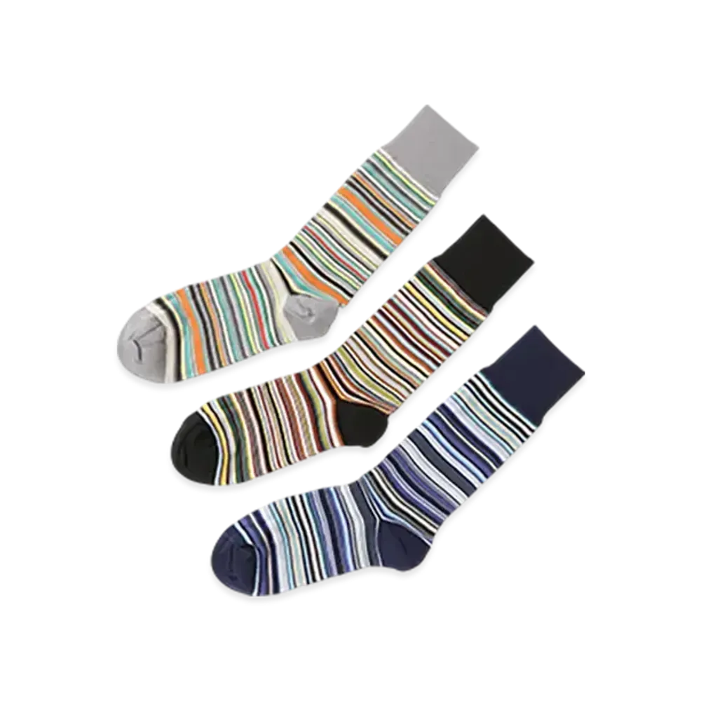 Paul Smith Men Sock 3 Pack "Multi"