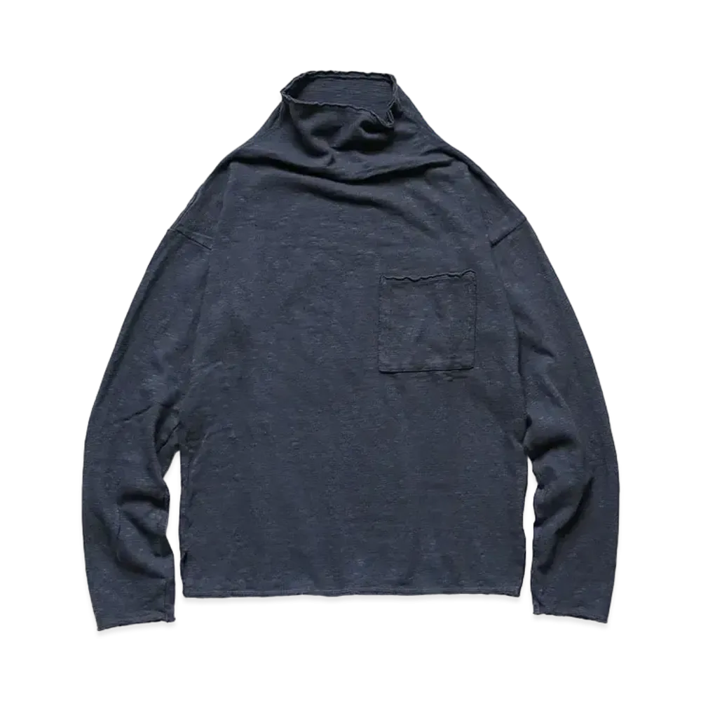 KAPITAL AMUSE KNIT SE-TO-DYE GANDIZERON T "Navy"