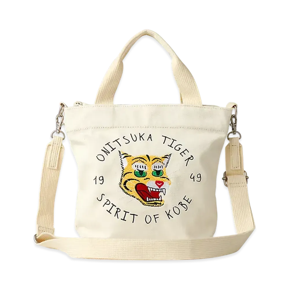 Onitsuka Tiger Small Canvas Bag "OffWhite"