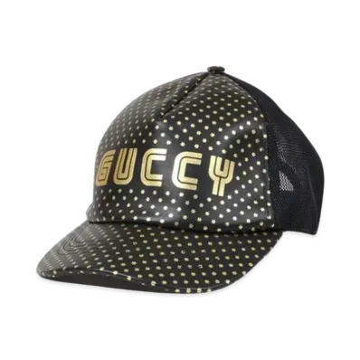 GUCCI × SEGA Collaboration Baseball Cap "Black"