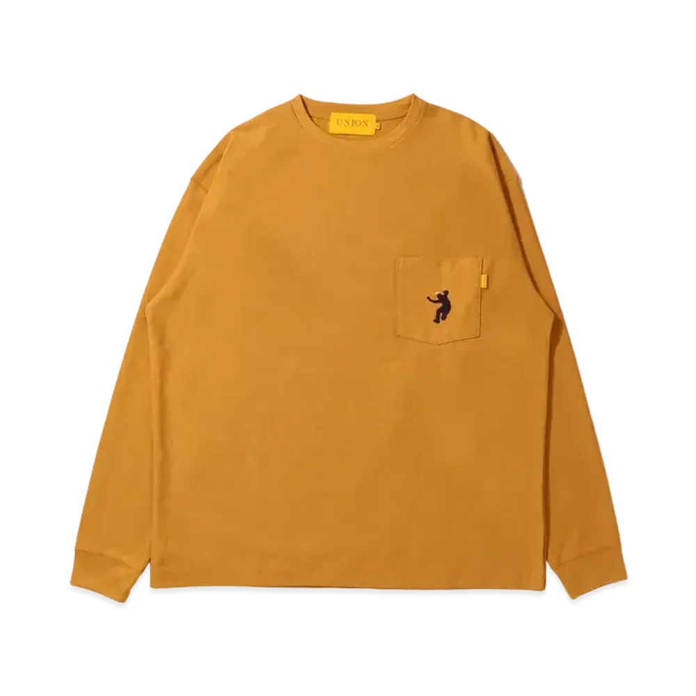UNION Front Man LS Tee "Gold"