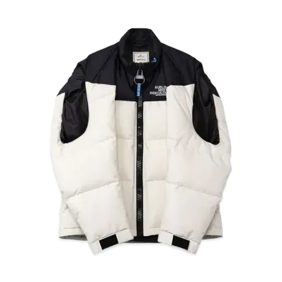 Maison MIHARA YASUHIRO Hollowed-Out Down Vest "White"