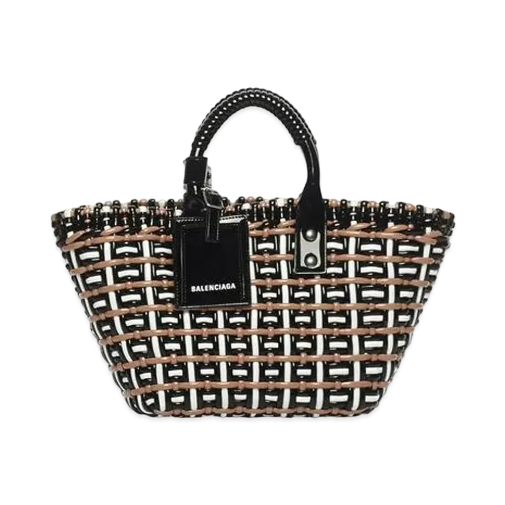 BALENCIAGA Bistro XS Basket With Strap "Beige"