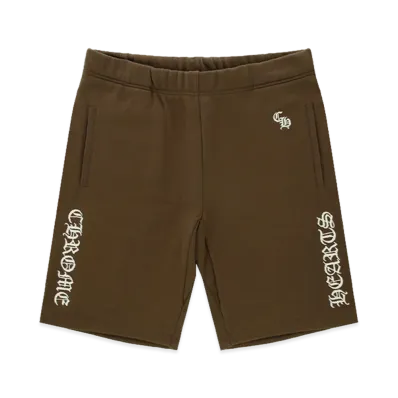Chrome Hearts Y Not Slow Ride Sweatshorts "Brown"