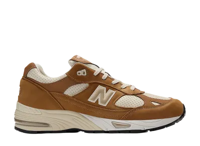 New Balance 991V1 Made in UK "Chipmunk/Birch"