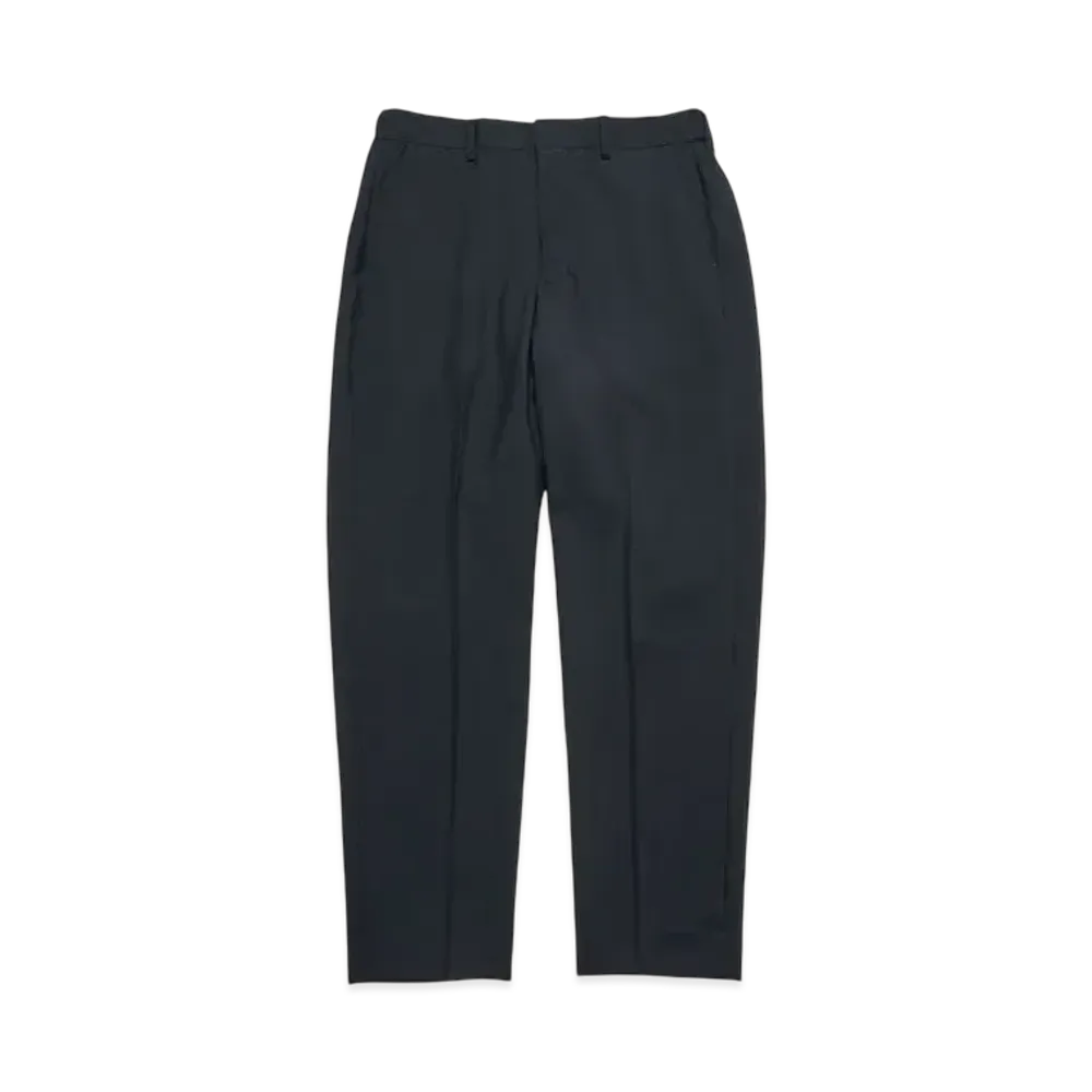 SOPHNET. Summer Merino Wool Tapered Easy Slacks "Black"