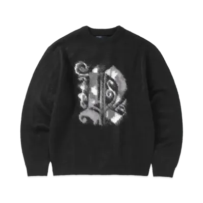 thisisneverthat Fortuna N-Logo Sweater "Black"