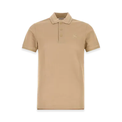 Burberry Piquet Polo Shirt "Beige"