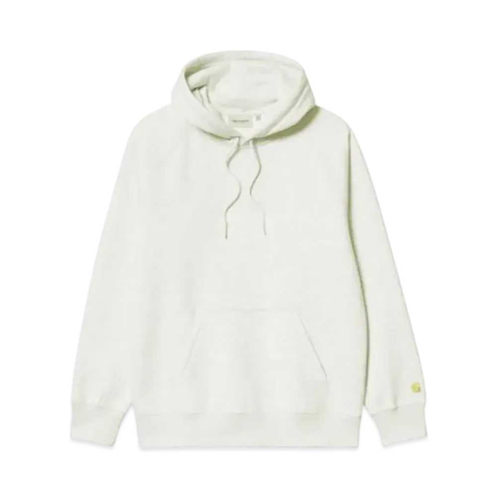 Carhartt WIP Hooded Chase Sweatshirt Pullover Parka "Ash Heather/Gold"