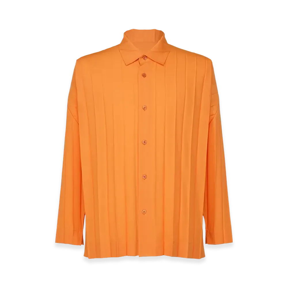 HOMME PLISSE ISSEY MIYAKE Edge Shirt "Orange"