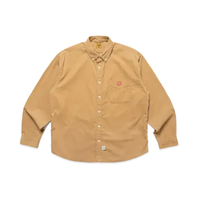 HUMAN MADE Corduroy B.D L/S Shirt "Beige"
