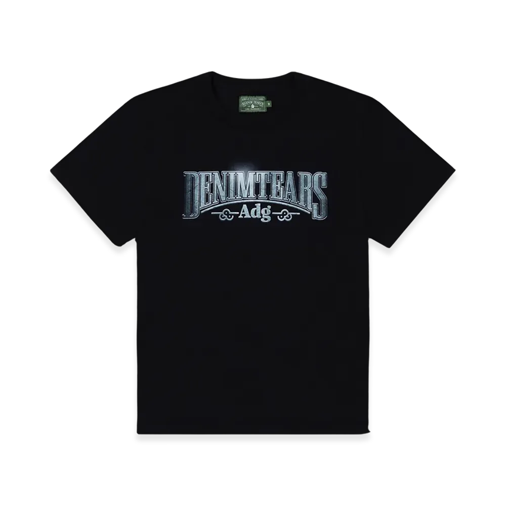 DENIM TEARS ADG Metal Tee "Black"