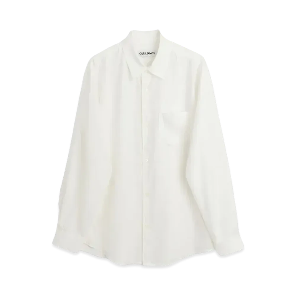 OUR LEGACY Initial Shirt Lyocell "Off White"