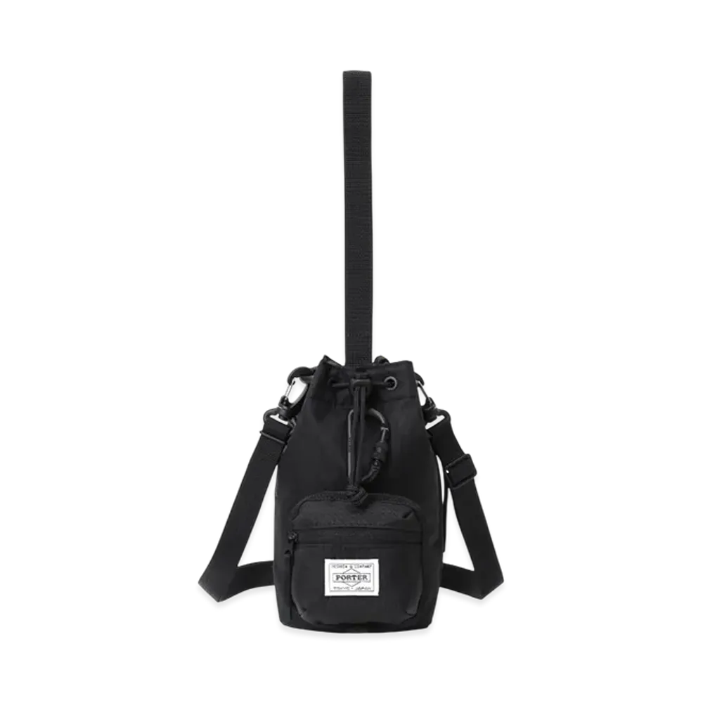 PORTER x HYKE Bonsac Mini & Coin Case "Black"
