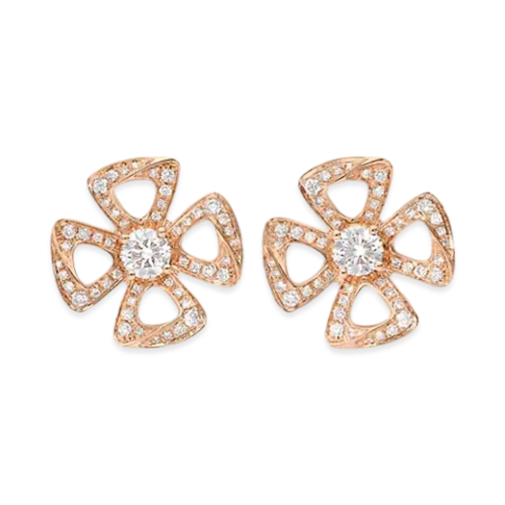 BVLGARI Fiorever Earring "Pink Gold"