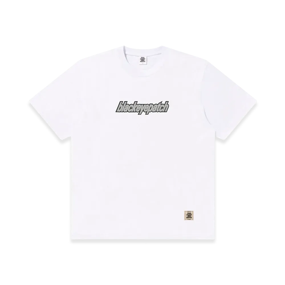 BlackEyePatch Lowercase Logo Tee "White"