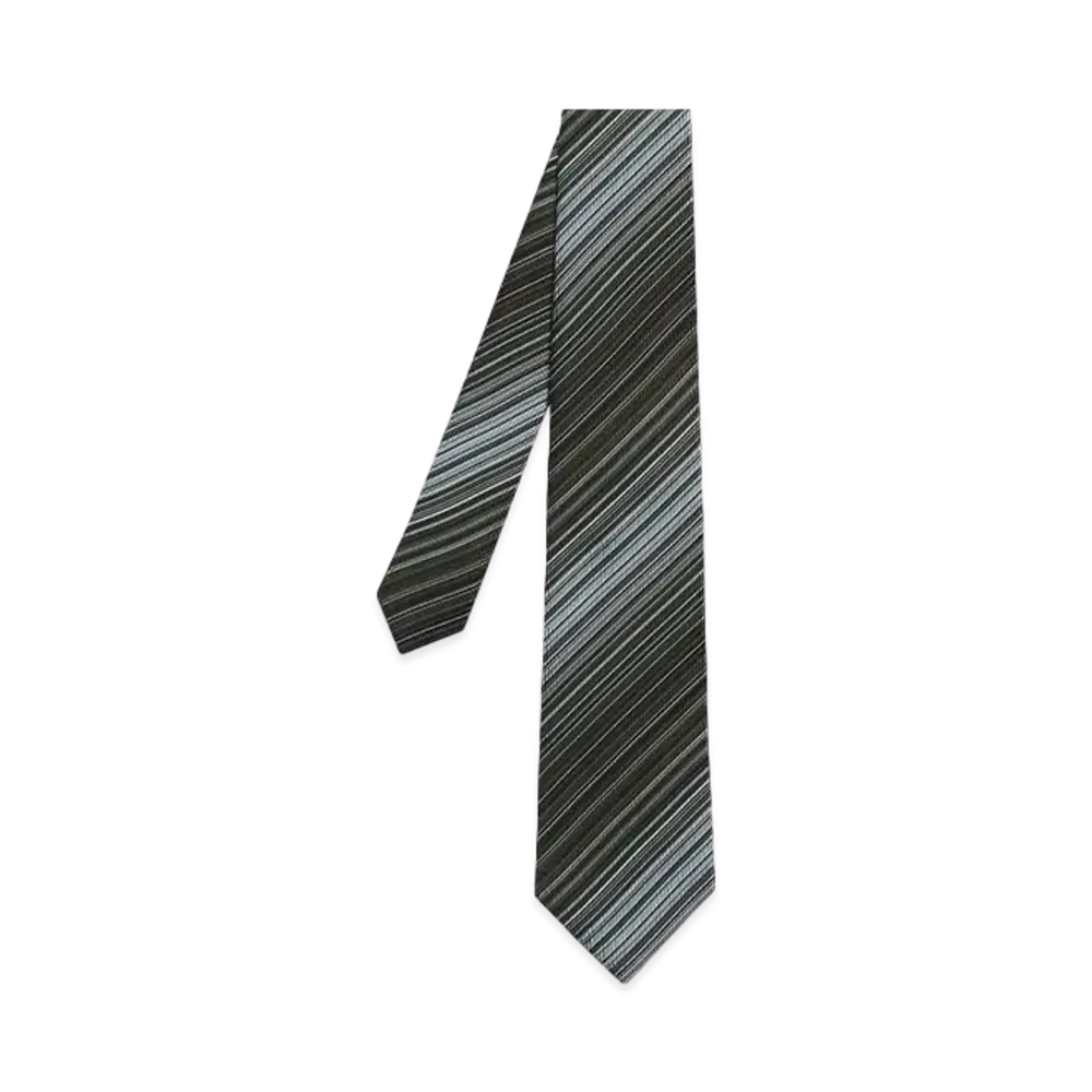 Paul Smith Gradient Regimental Tie "Olive"
