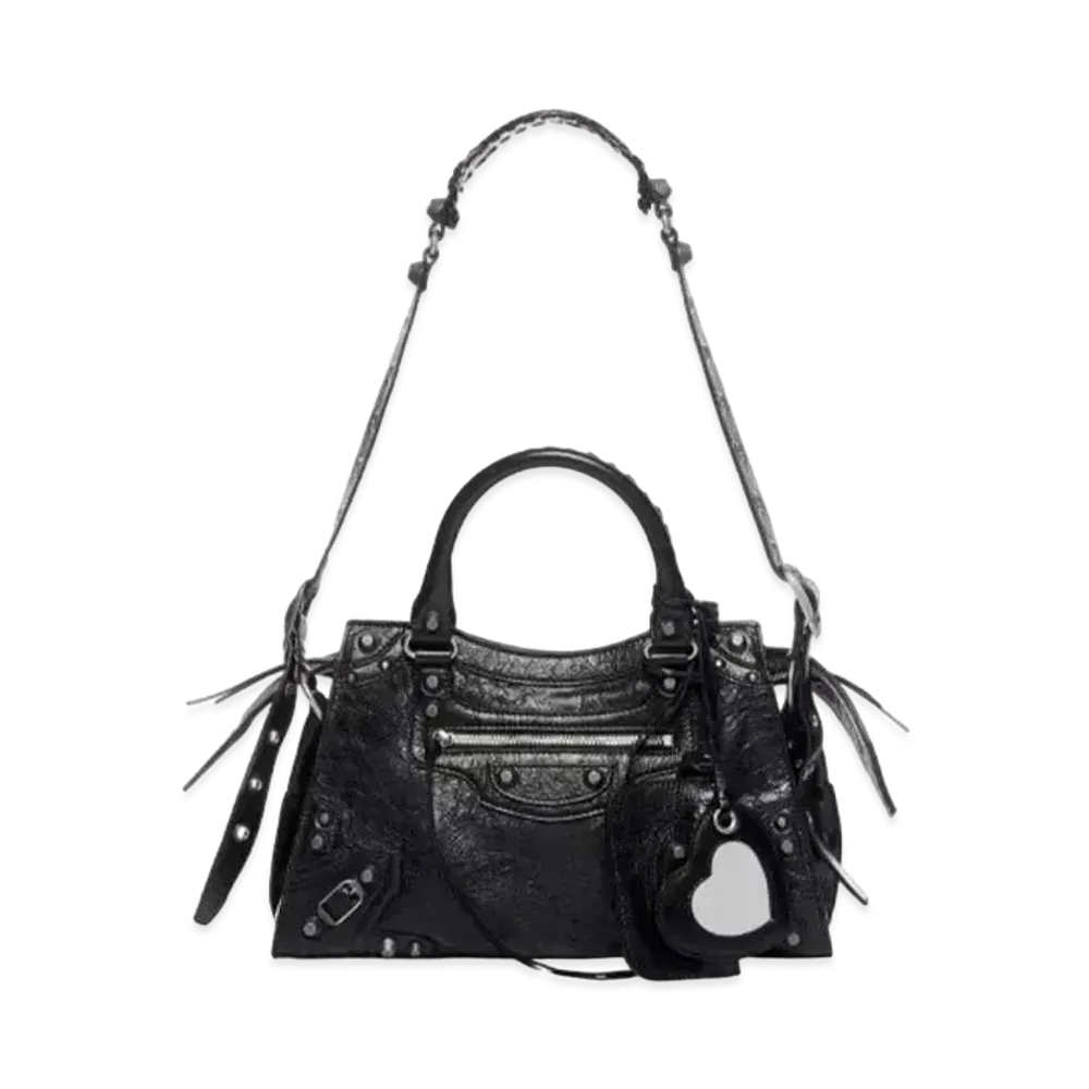 BALENCIAGA Neo Cagole City Small Handbag "Black"