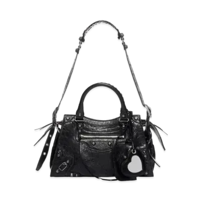 BALENCIAGA Neo Cagole City Small Handbag "Black"
