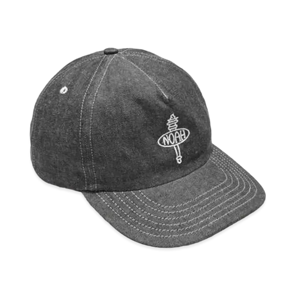 Noah Denim Torch 5-Panel "Black"