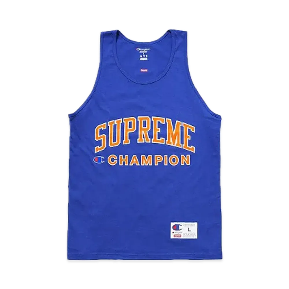 Supreme x Champion Tank Top "Royal"