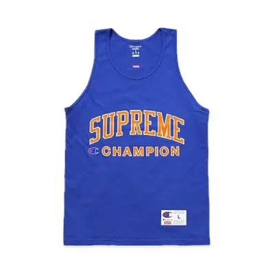 Supreme x Champion Tank Top "Royal"