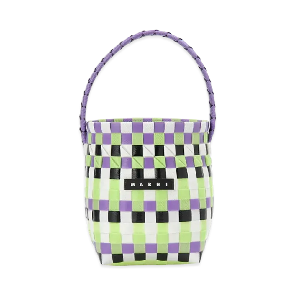 MARNI Pod Kid Basket Bag "Multi"
