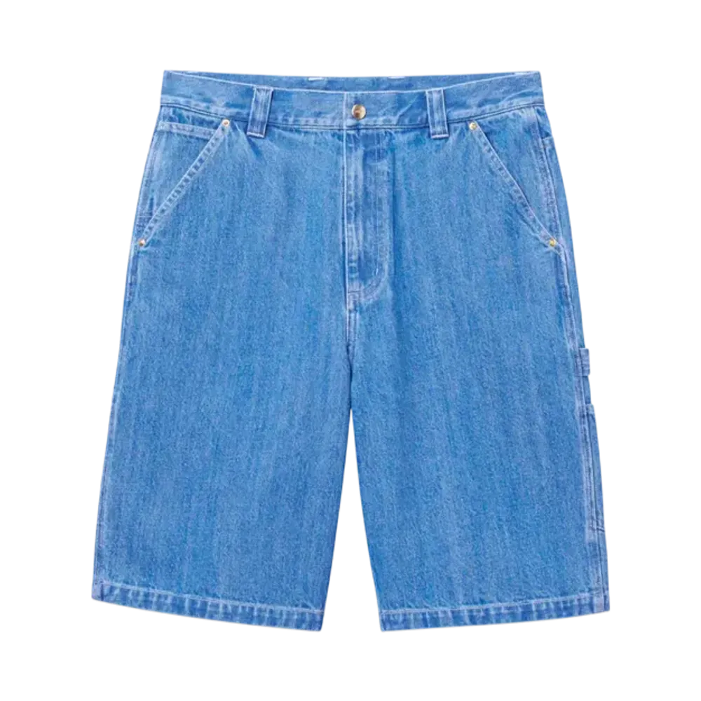 Carhartt WIP Nash Single Knee Long Short "Blue(Stone Washed)"