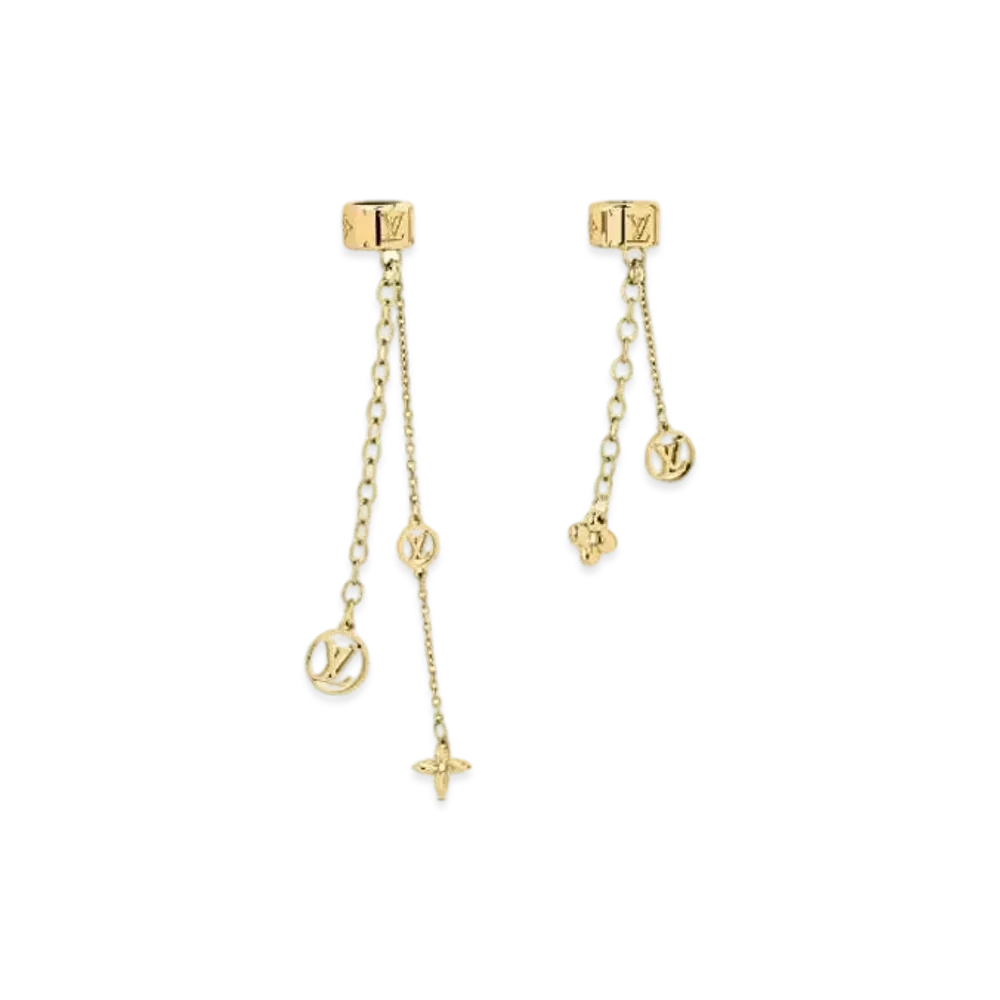 Louis Vuitton Nanogram Earphone Earrings