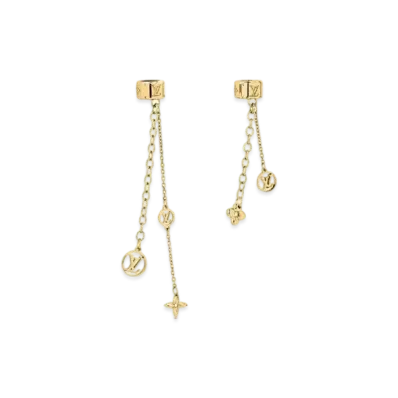 Louis Vuitton Nanogram Earphone Earrings