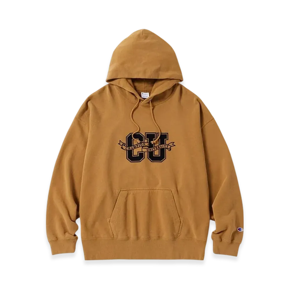 Champion Hooded Sweatshirt 24FW "Camel"