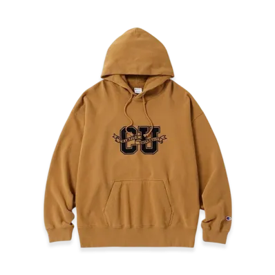 Champion Hooded Sweatshirt 24FW "Camel"
