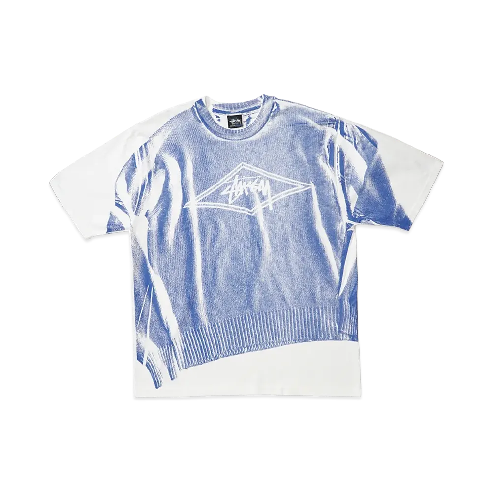Stussy Sweater Tee "White"