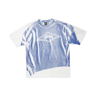 Stussy Sweater Tee "White"