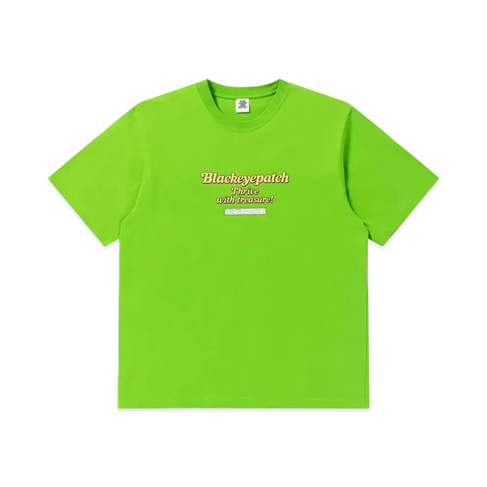 BlackEyePatch General's Warning Tee "Light Green"