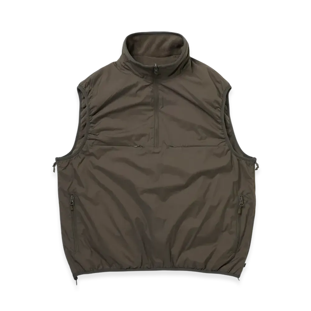 DAIWA PIER39 Tech Reversible Pullover Puff Vest "Brownkhaki"