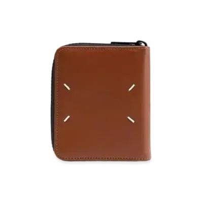 Maison Margiela Zip-Around Wallet "Brown"