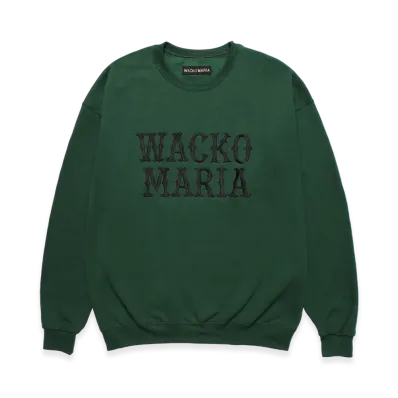 WACKO MARIA Sweat Shirt "Green"