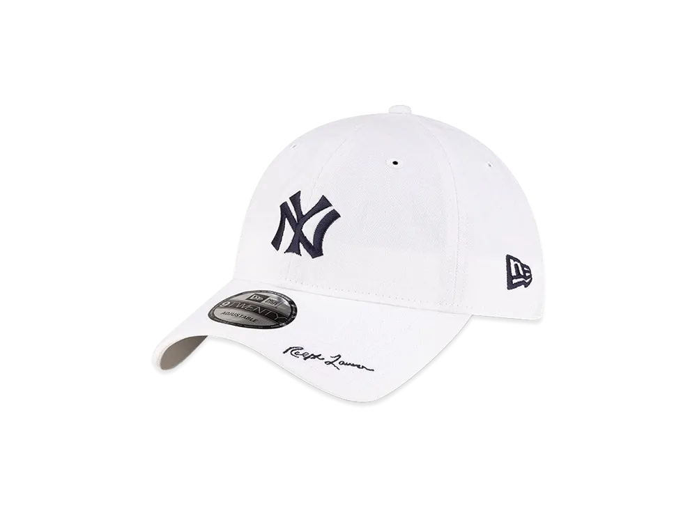 NEW ERA x Polo Ralph Lauren x MLB 9Twenty Cooperstown New York Yankees "White"