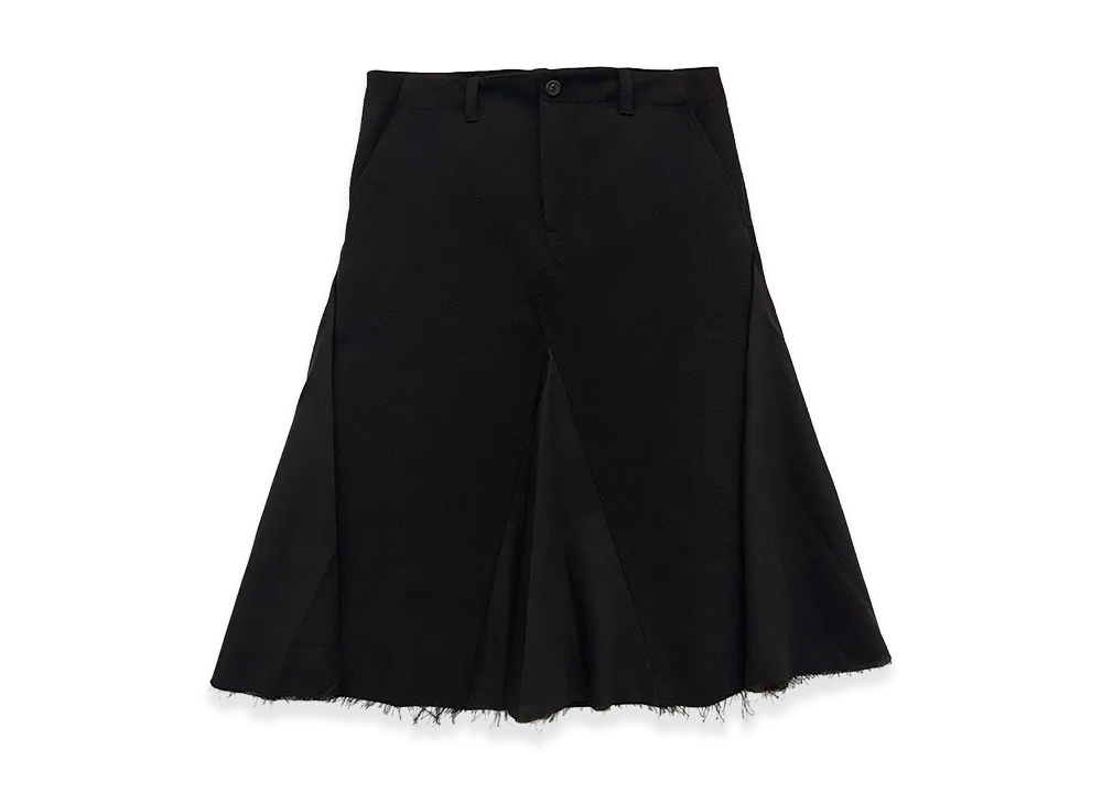 OUR LEGACY Women's Rift Skirt "Pit Stop Black Hefty Twill"